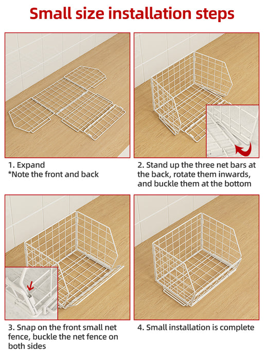 Stackable Pans Storage Wire Basket