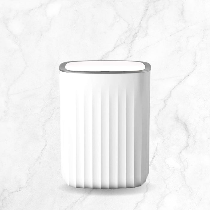 12L Waterproof Oval Sensor Trash Bin Grey