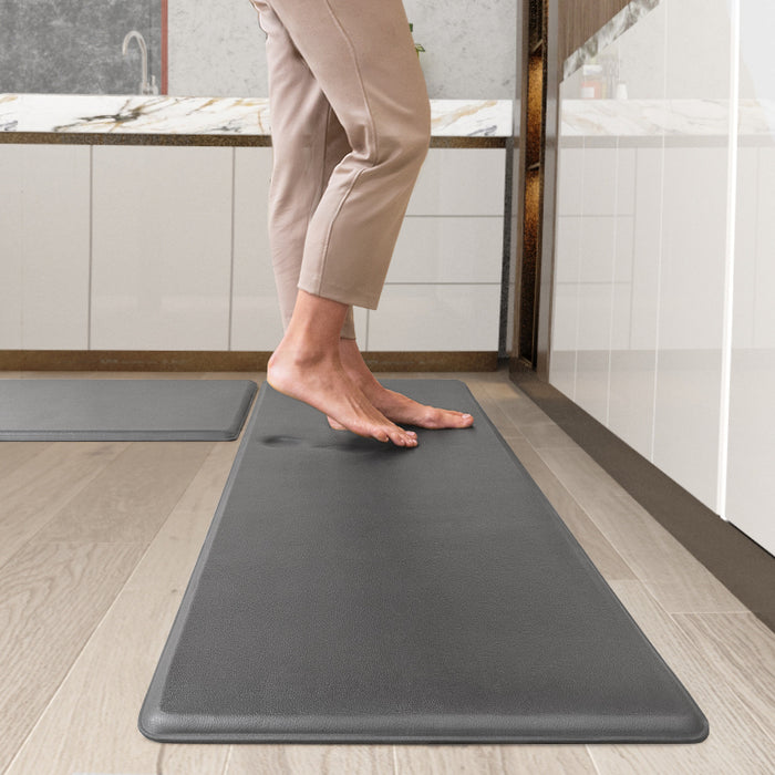 Kitchen Mat Anti-Fatigue Non Slip Dark Grey