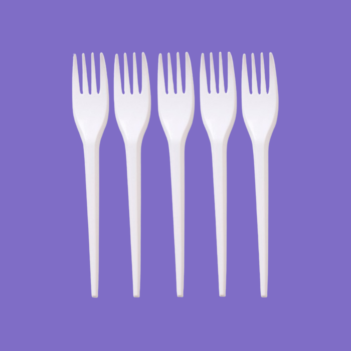 Basics: Fork 7" - 50pcs