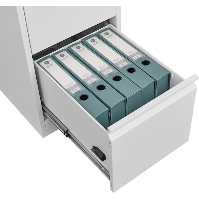 Filex 2 Drawer Vertical Filing Cabinet White