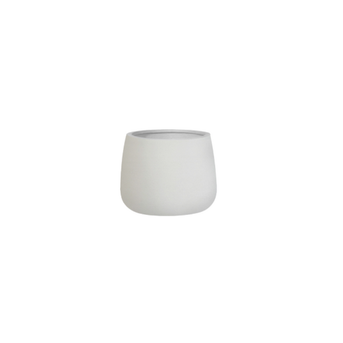 Auckland Planter Pot Smooth White (2 Sizes)
