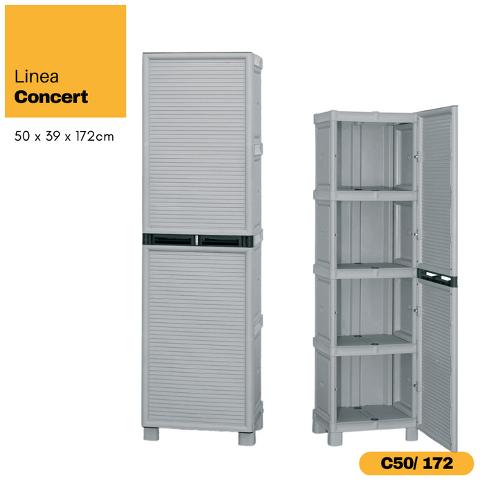 Linea Concert Slim Tall Utility Cabinet