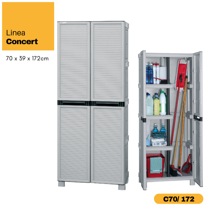Linea Concert Wide Multipurpose Cabinet