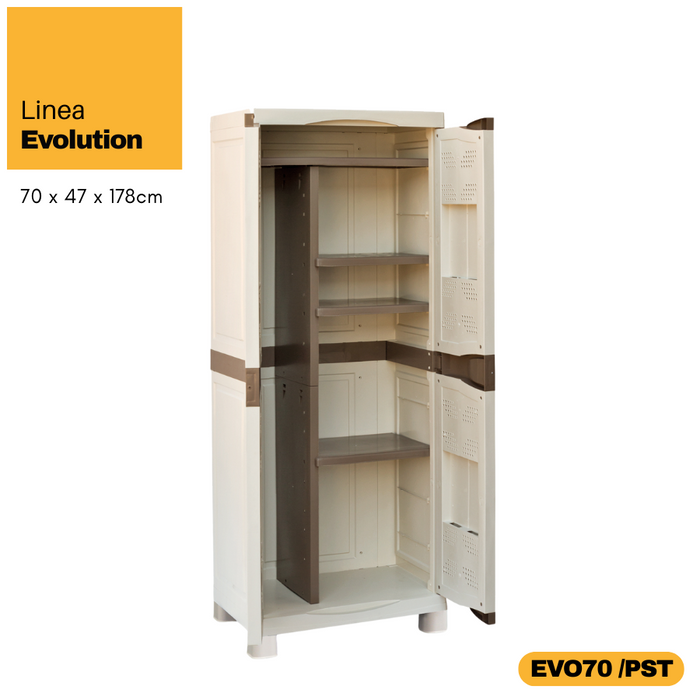 Linea Evolution Tall Multipurpose Outdoor Cabinet