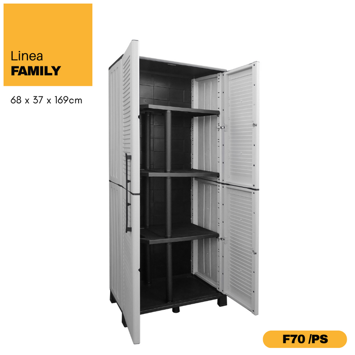Linea Family Tall Multipurpose Cabinet