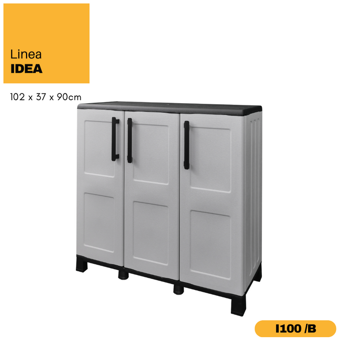 Linea Idea Base Cabinet 3 Door