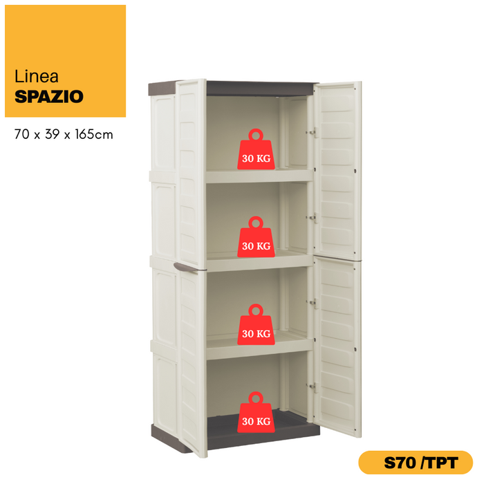 Linea Spazio Tall Utility Cabinet
