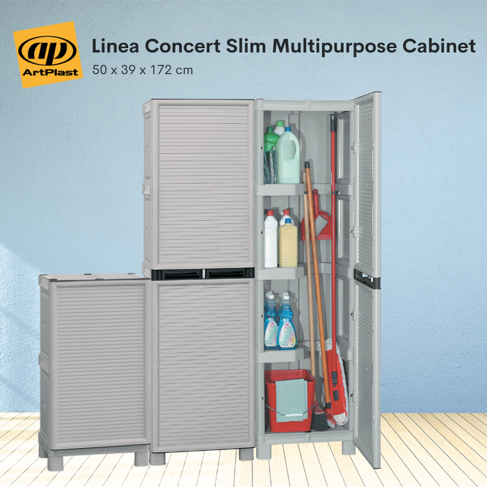Linea Concert Slim Multipurpose Cabinet