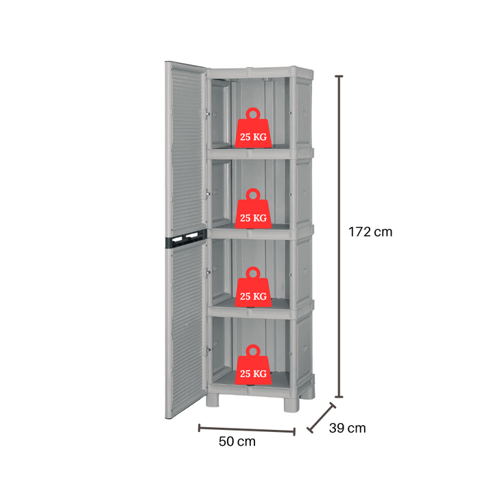 Linea Concert Slim Tall Utility Cabinet