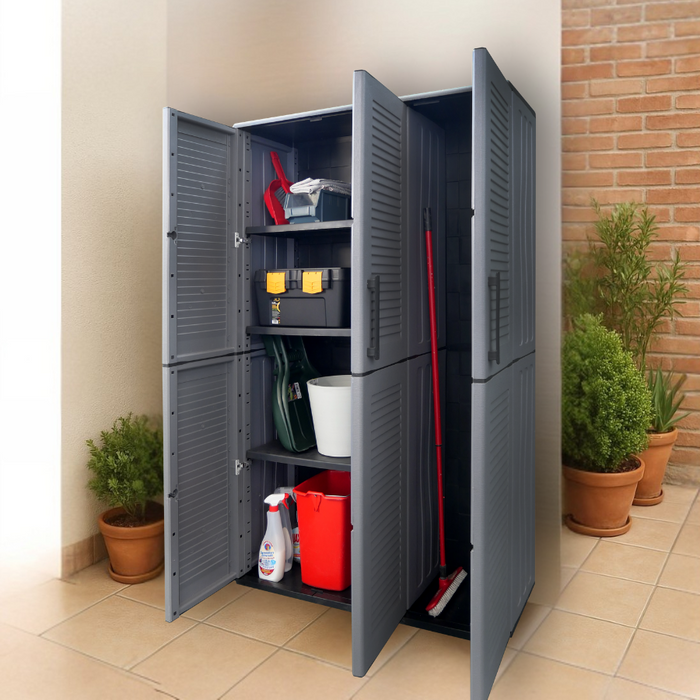 Linea Easy Tall Multipurpose Cabinet 3 Door