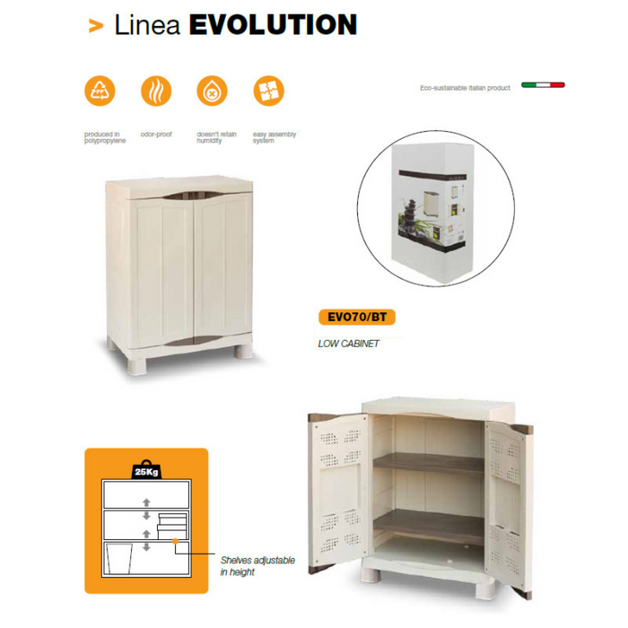 Linea Evolution Base Outdoor Cabinet