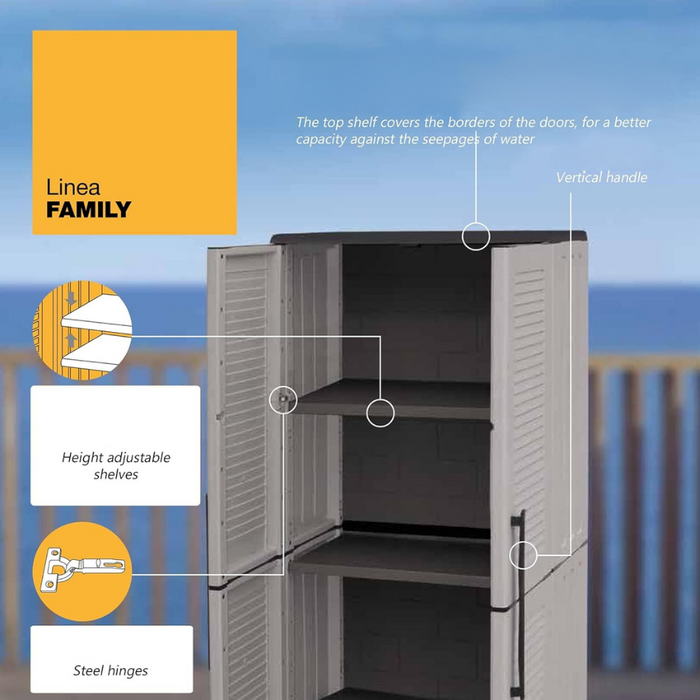 Linea Family Base Cabinet 3 Door