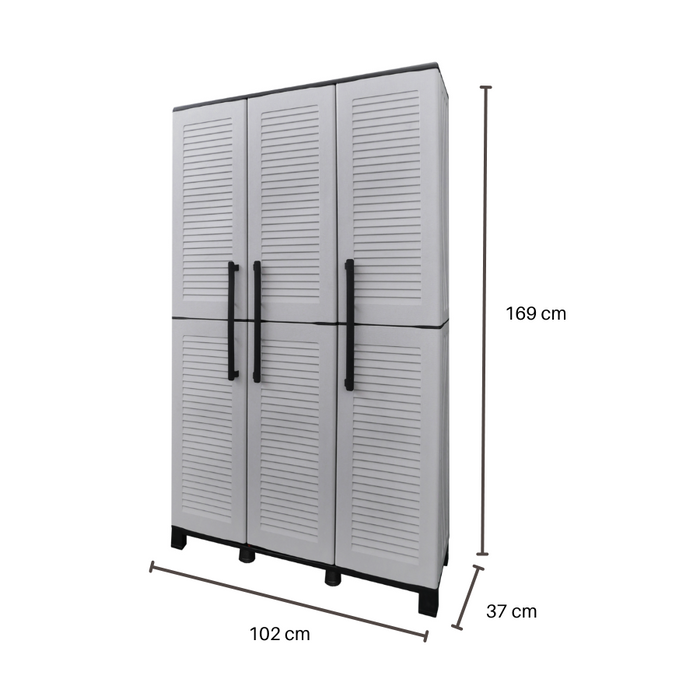 Linea Family Tall Multipurpose Cabinet 3 Door