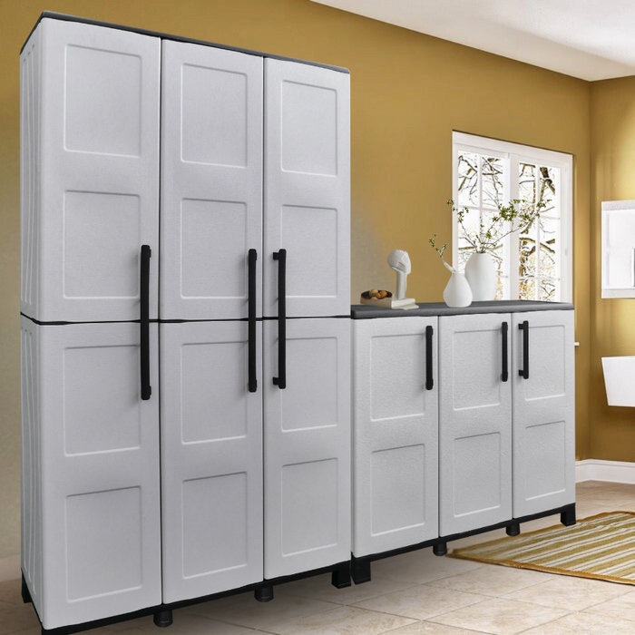 Linea Idea Tall Multipurpose Cabinet 3 Door