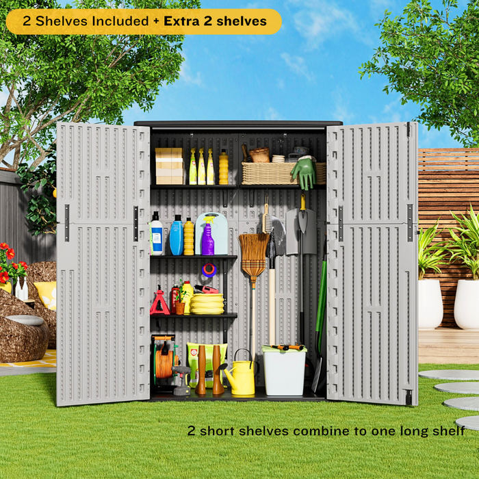 Atlas Outdoor Storage Garden Shed