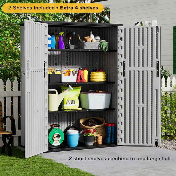 Atlas Outdoor Storage Garden Shed