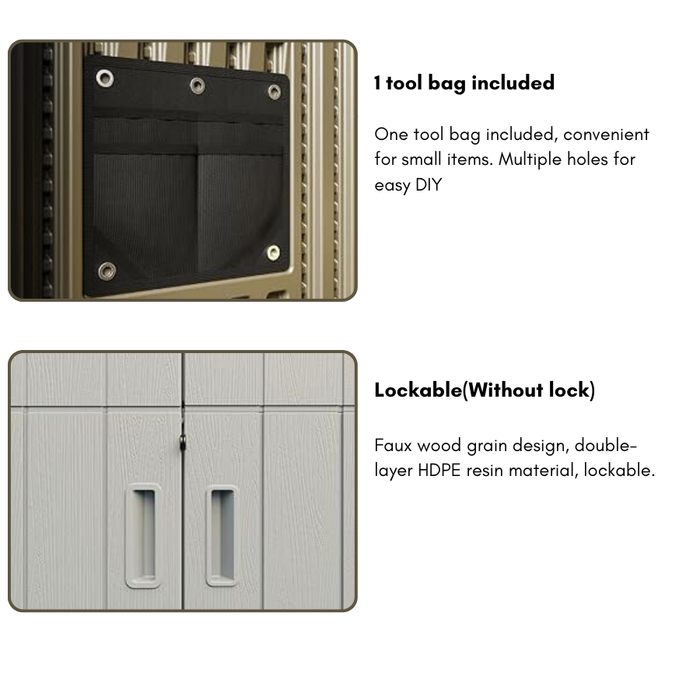 Atlas Outdoor Storage Garden Shed