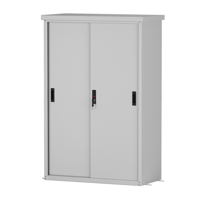 Balcony Steel Storage Cabinet Grey