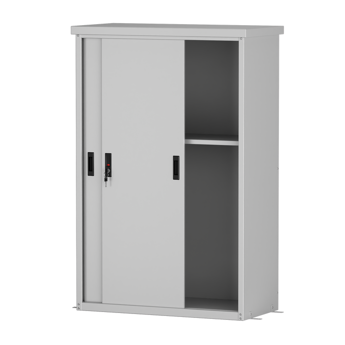 Balcony Steel Storage Cabinet Grey
