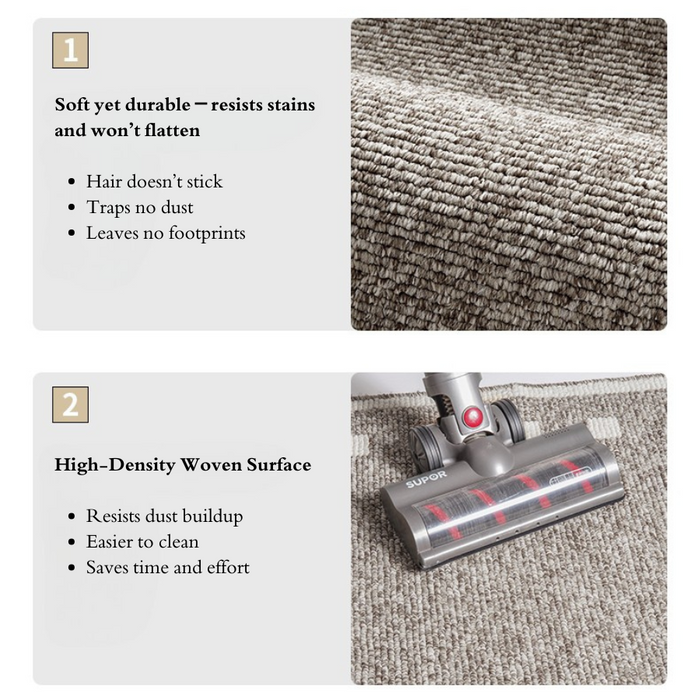 Woven Door Entrance Mat Rectangle (2 Sizes)