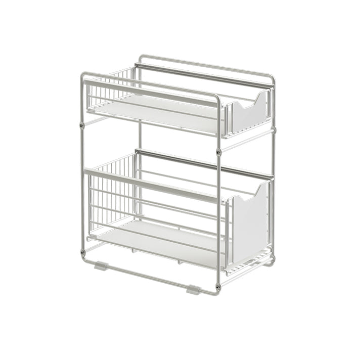 Under Sink Pull Out Drawer Rack 2 Tier Small
