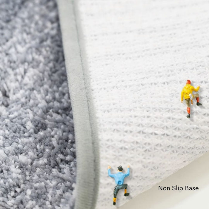 Fluffy Thick Bathroom Non Slip Mat 50 x 80 Large