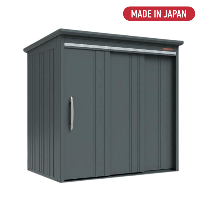 Belos 2114 Steel Outdoor Garden Shed + Shelving