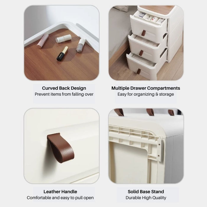 Multipurpose Bedside Organiser Drawer Wide