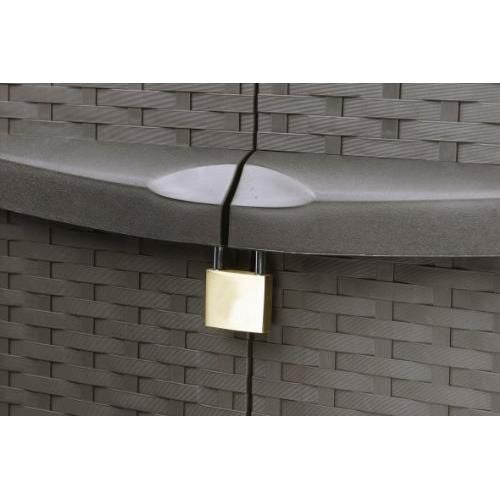 Keter Rattan Utility Cabinet with Legs