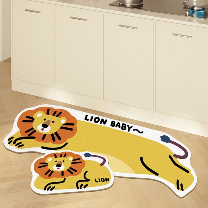 Anti-Fatigue Lion Non Slip Mat
