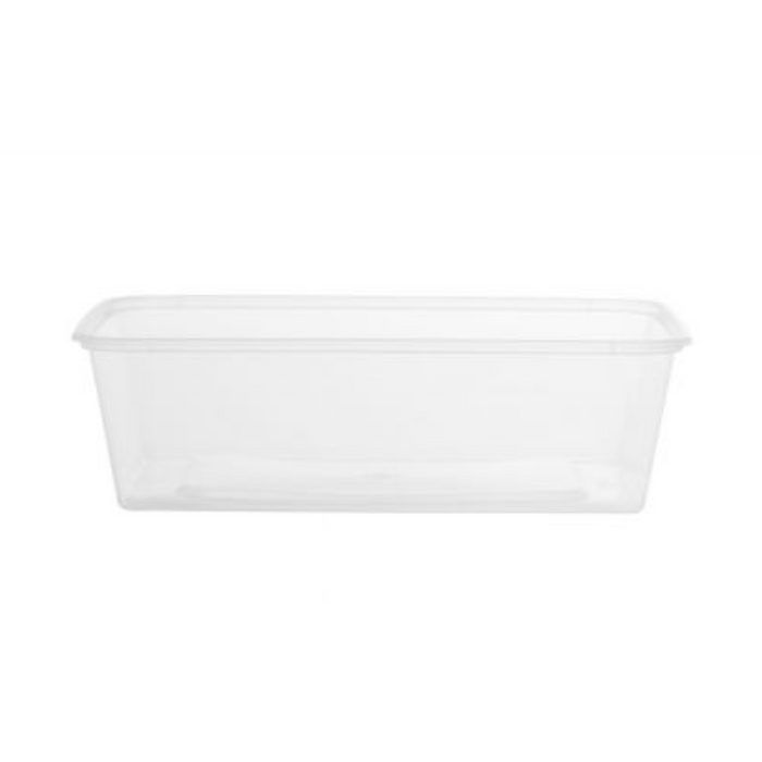 Takeaway: Rectangle Container 740ml + Lid - 10pcs