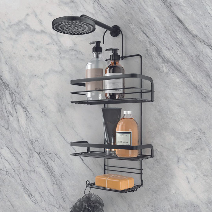 Origin Shower Caddy Bathroom Shelf Black