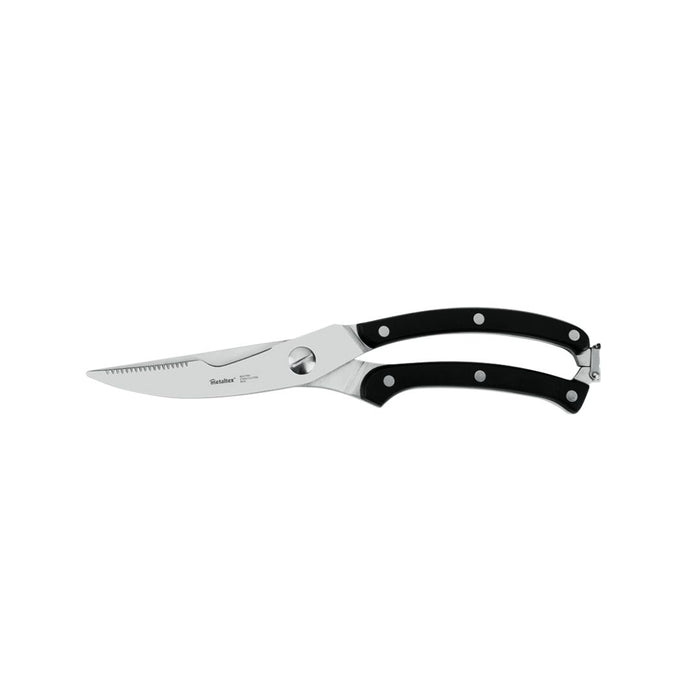 Metaltex Poultry Kitchen Scissors S/S Black 25cm