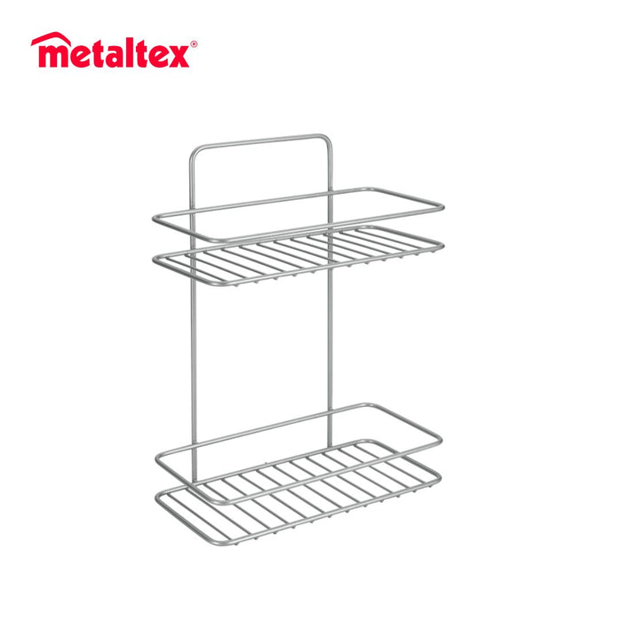 Reflex 2 Tier Rectangle Bathroom Storage Rack