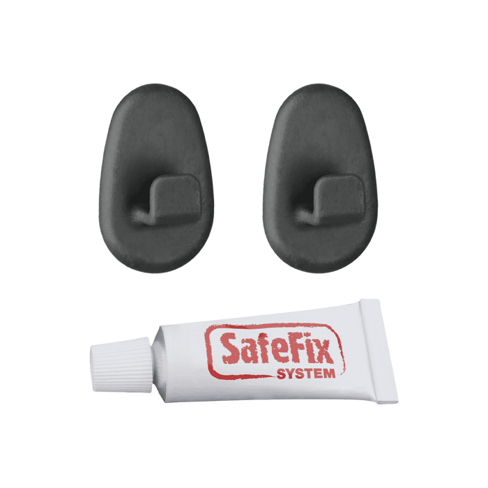SafeFix Universal Set of 2 Wall Hooks + Glue