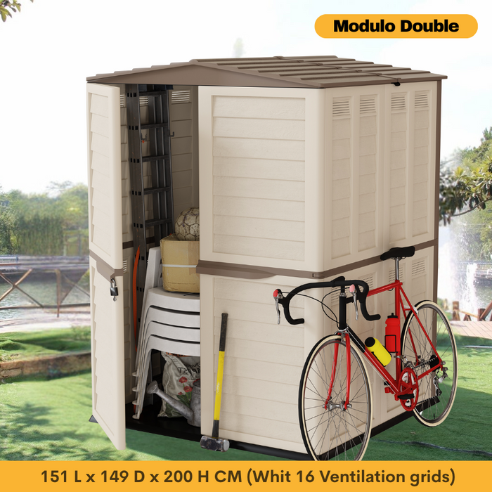 Modulo Garden Shed (Extendable)