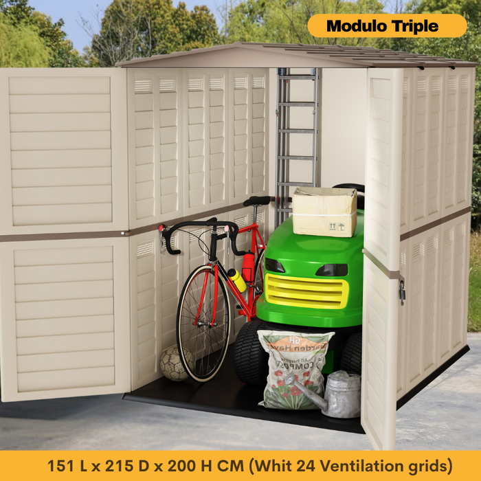 Modulo Garden Shed (Extendable)