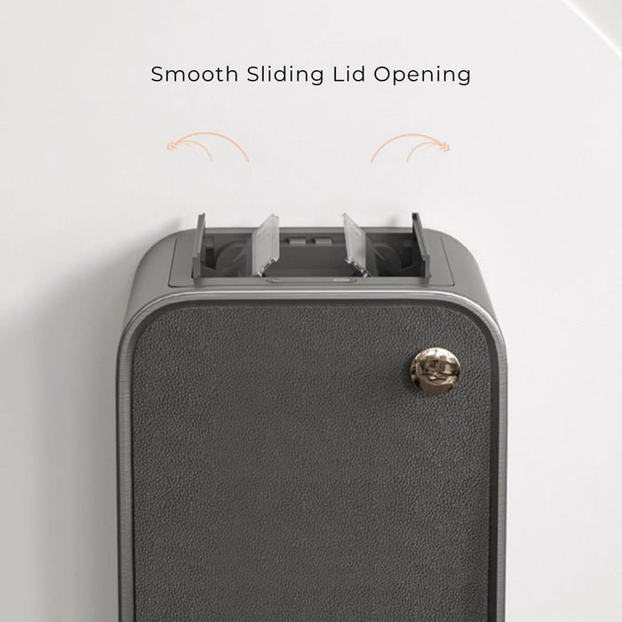 20L Nexa Sensor Bin Wooden Legs Grey