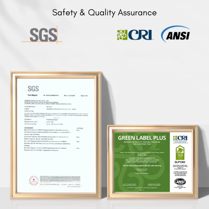 Non Slip Bathroom Floor Mat Grey