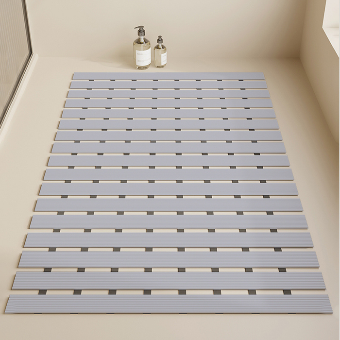 Non Slip Bathroom Floor Mat Grey