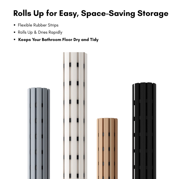 Non Slip Bathroom Floor Mat Grey