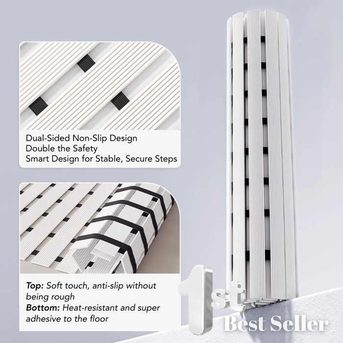 Non Slip Bathroom Floor Mat Grey