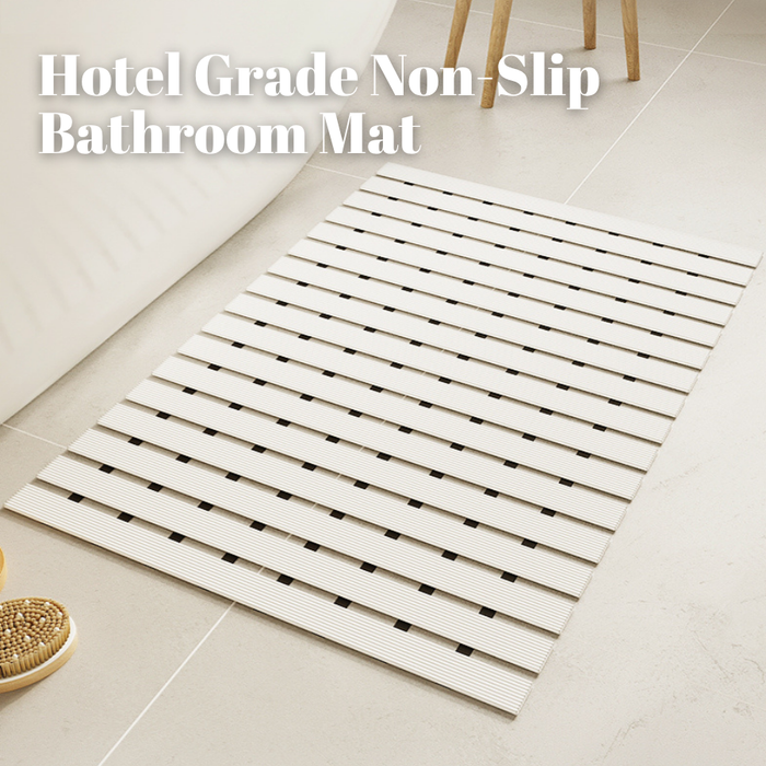Non Slip Bathroom Floor Mat Beige