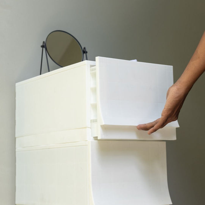 Wave 4 Tier Jr Slim Drawer Set with Wheels