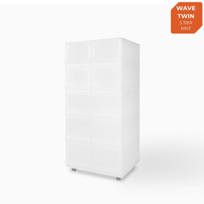 Wave 5 Tier Twin Drawer Set