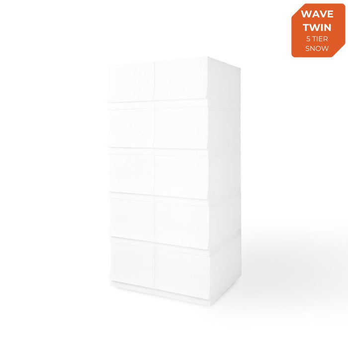 Wave 5 Tier Twin Drawer Set