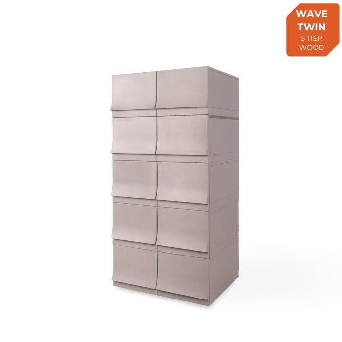 Wave 5 Tier Twin Drawer Set