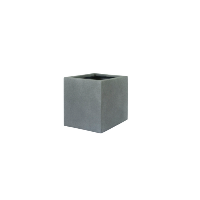Sydney Square Planter Lead Grey (2 Sizes)
