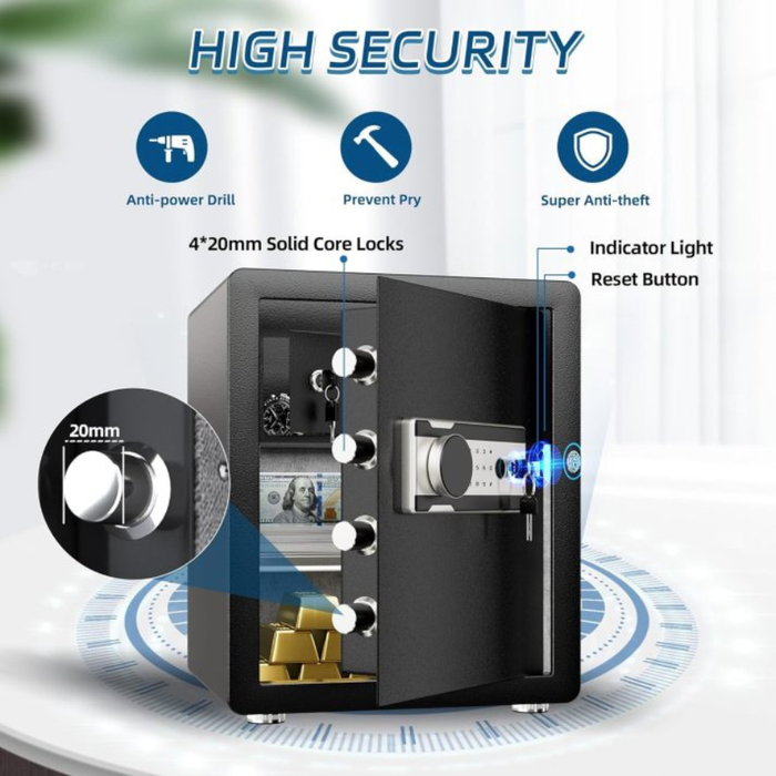 Steel Vault Safe Box H45 Combination Lock
